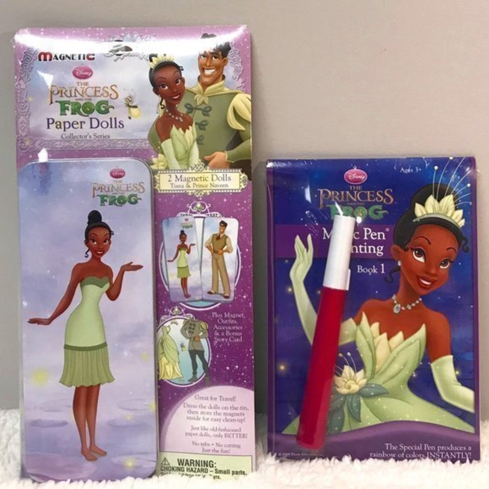 🎉 HP Disney Princess & The Frog Children's Activity Bundle